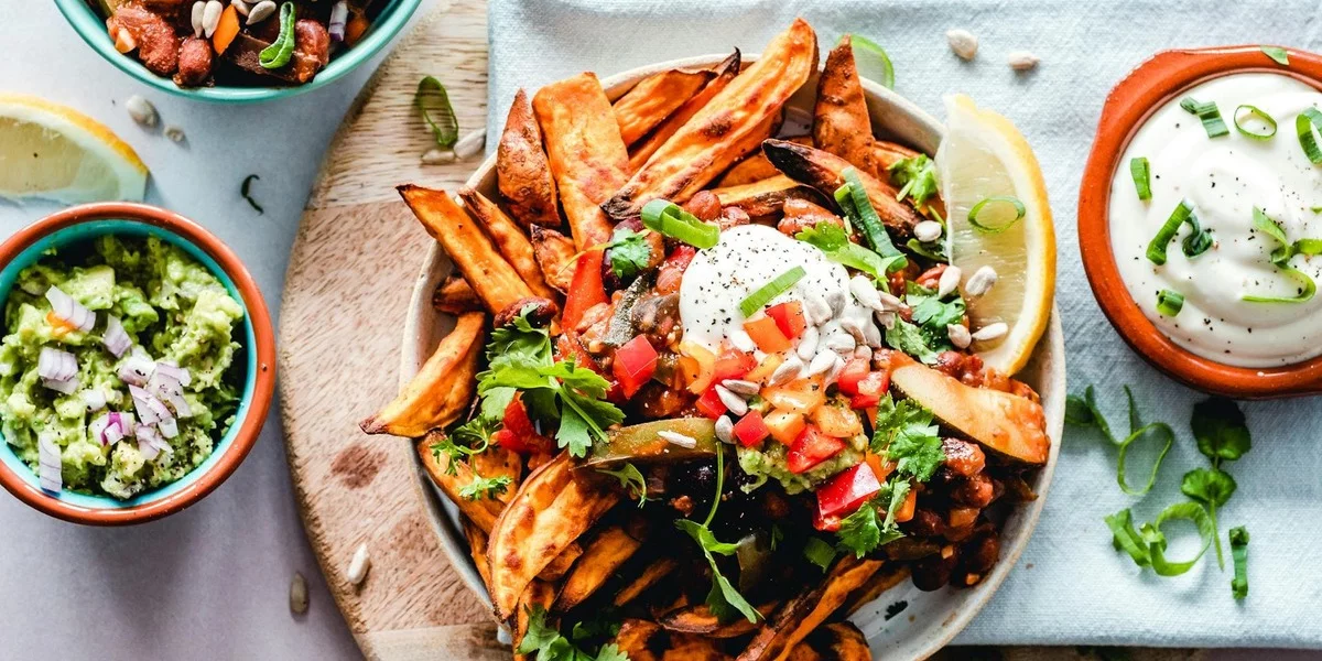 Veganes Essen im Flugzeug