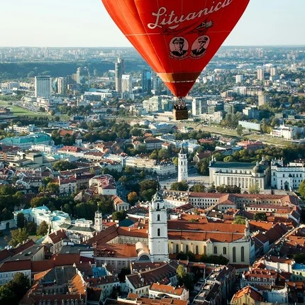 Die charmante Stadt Vilnius in Litauen