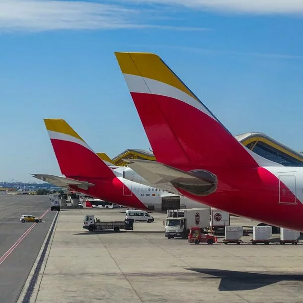 Verspätetes oder ausgefallenes Iberia Airlines Flugzeug