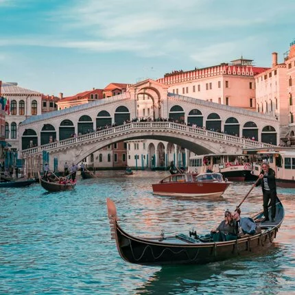 Romantische Kanäle und historische Gassen von Venedig